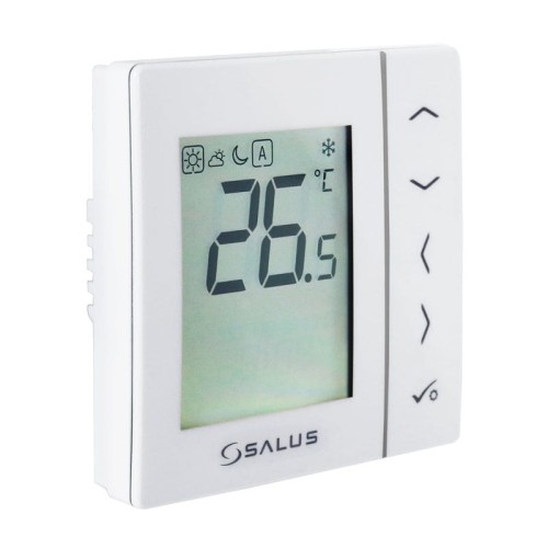 Sterownik temperatury SALUS VS35W elektroniczny, dobowy, przewodowy, biały VS35W