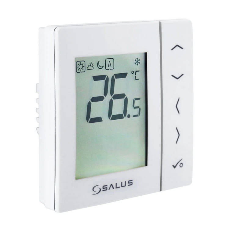 Sterownik temperatury SALUS VS35W elektroniczny, dobowy, przewodowy, biały VS35W