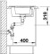 Zlewozmywak granitowy BLANCO METRA 6 S 100x50 cm, z korkiem aut., tartufo, PuraDur 517354