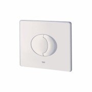 Przycisk spłukujący GROHE SKATE AIR 3/6 L, z/stop (SL) biała pozioma 38506SH0
