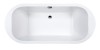 Wanna owalna SANPLAST FREE LINE 180x80cm, biała 610040108001000