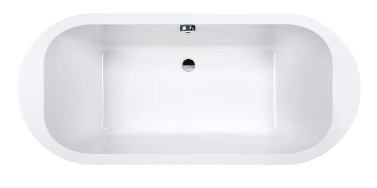 Wanna owalna SANPLAST FREE LINE 180x80cm, biała 610040108001000