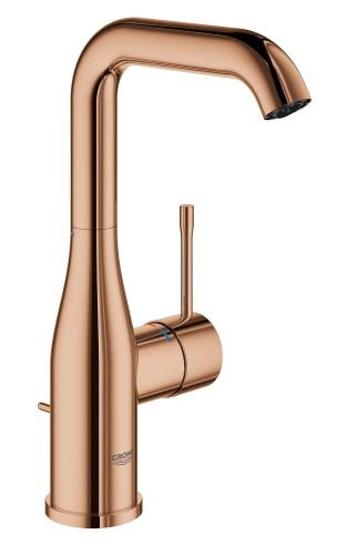 Bateria umywalkowa GROHE  ESSENCE L stojąca, z/kor.aut., warm sunset 32628DA1