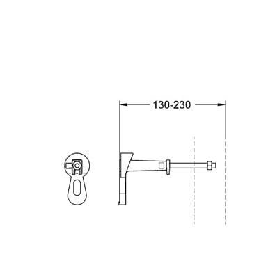Wsporniki GROHE do RAPID L/SL 3855800M
