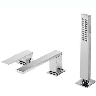 Bateria wannowa SLIM-TRES 3-otworowa, chrom 20216103