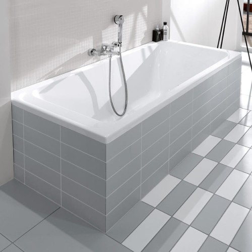 Wanna prostokątna VILLEROY&BOCH OMNIA ARCHITECTURA Solo 160x70cm, biała, UBA167ARA2V-01