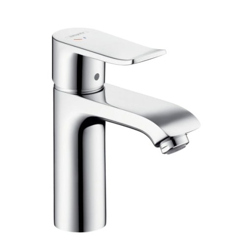 Bateria umywalkowa HANSGROHE METRIS 100 bez korka, chrom 31186000