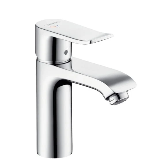 Bateria umywalkowa HANSGROHE METRIS 100 bez korka, chrom 31186000