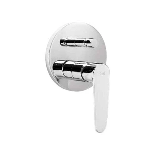 Bateria wannowa TRES FLAT podtynkowa (komplet) 20418001
