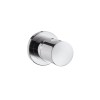 Zawór odcinający AXOR UNO DN15/DN20, uchwyt cylindryczny, el. zew., chrom 38976000