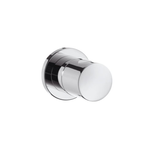 Zawór odcinający AXOR UNO DN15/DN20, uchwyt cylindryczny, el. zew., chrom 38976000