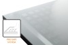 Brodzik prostokątny SANPLAST SPACE MINERAL 90x100x1,5cm, mineralny, biały, pro safe 645290053001002