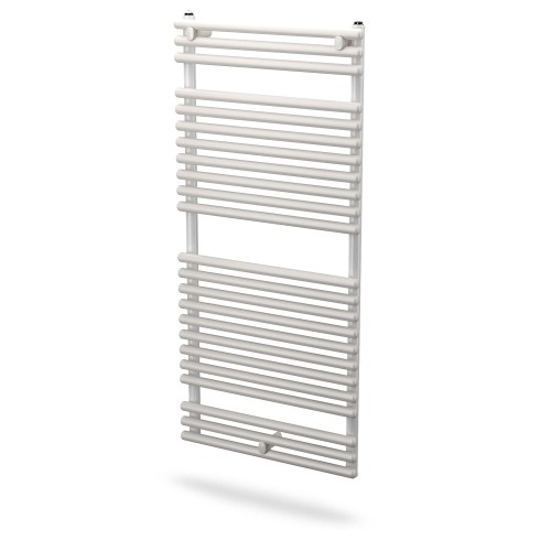 Grzejnik łazienkowy PURMO SANTORINI 500x1134mm, moc 569W, przyłącze dolne, biały F3NA011005000000