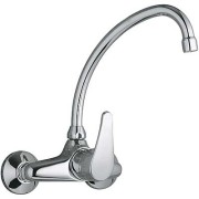 Bateria kuchenna TRES ECOTRES ścienna wylewka F chrom 17021802