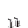 Bateria wannowa AXOR CITTERIO 2-otworowa, el.zew., chrom 39482000