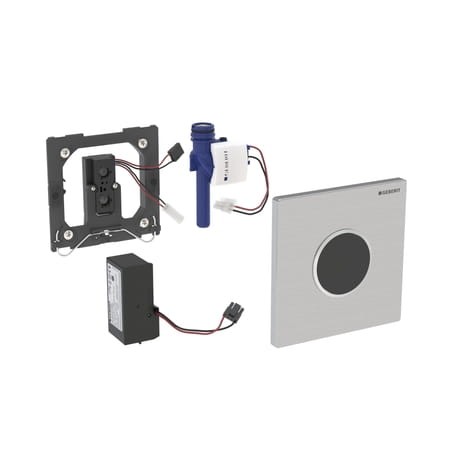 Zawór spłukujący GEBERIT SIGMA 10 do pisuaru stal nierdzewna szczotkowana 116.025.SN.1