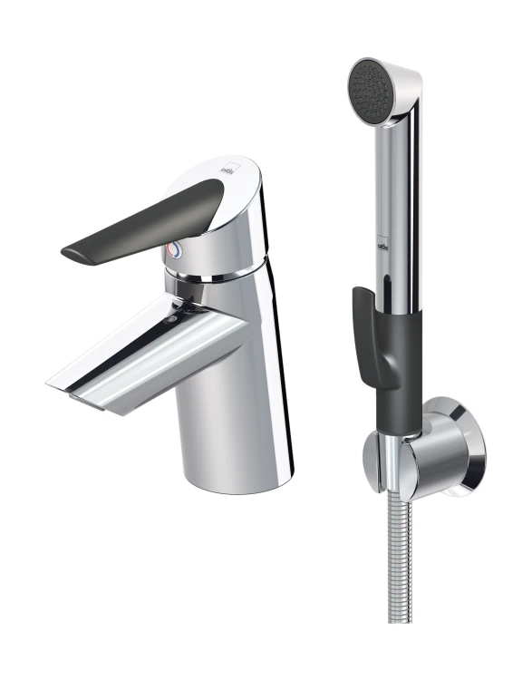 Bateria umywalkowa ORAS OPTIMA Bidette, chrom 2712F