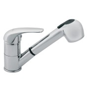 Bateria kuchenna FERRO VASTO z wyciąganą wylewką, chrom BVA8
