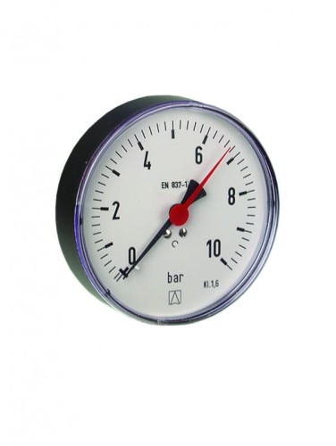 Manometr 0-10 bar AFRISO 1/4 RF 63 poziomy 63539