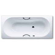 Wanna prostokątna KALDEWEI VAIO SET STAR 160x70cm, z otworami na uchwyty, biała 233700010001