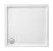 Brodzik kwadratowy ROCA MALAGA COMPACT 90x90x13cm, zintegrowana obudowa (13,5cm wys)z syfonem i nogami, biały A276256000