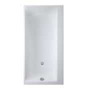 Wanna prostokątna CERSANIT SMART 160x80cm prawa, biała S301-118