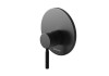 Bateria natryskowa KOHLMAN ROXIN BLACK podtynkowa, czarny mat QW220RB