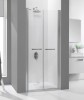 Drzwi prysznicowe SANPLAST PRESTIGE DD/PRIII 80cm, szkło W0, srebrny matowy 600073092039401
