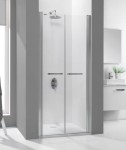 Drzwi prysznicowe SANPLAST PRESTIGE DD/PRIII 80cm, szkło W0, srebrny matowy 600073092039401