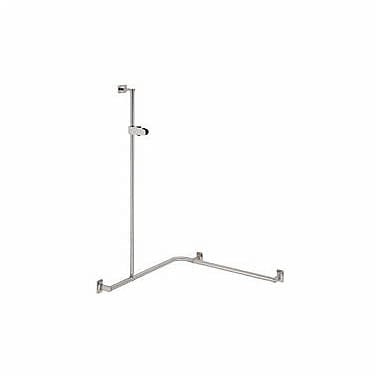 Poręcz prysznicowa KOŁO LEHNEN EVOLUTION z drążkiem 76x76x110cm, prawa L30231171