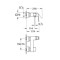 Bateria natryskowa GROHE EUROCUBE chrom 23145000