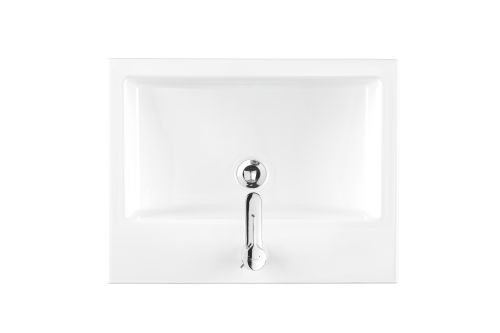 Umywalka KOŁO TWINS 60x46cm z otworem, biała L51160000