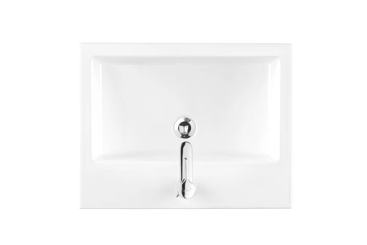 Umywalka KOŁO TWINS 60x46cm z otworem, biała L51160000