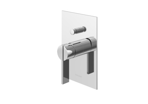 Bateria wannowa KOHLMAN DEXAME podtynkowa, chrom QW210D