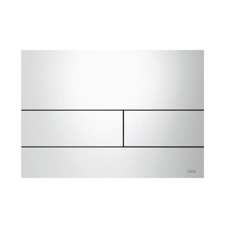 Przycisk spłukujący TECE SQUARE II 3/6l, metal biały 9.240.832