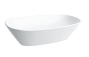 Umywalka LAUFEN PALOMBA 52x38cm, nablatowa, bez otworu, biała H8168020001121