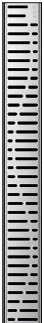 Ruszt do odpływu ACO SHOWER DRAIN C 70x785mm, wzór WAVE 408558