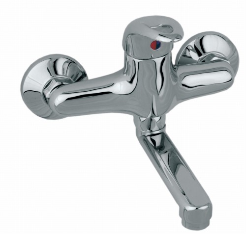 Bateria umywalkowa KFA JASPIS ścienna chrom L150 540-810-00