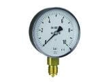 Manometr 0-10 bar AFRISO 1/2 RF 100 D101  pionowy 63614