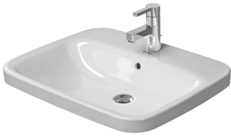 Umywalka nablatowa DURAVIT DURASTYLE 61.5x49.5cm, biała 0374620000