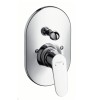 Bateria wannowa HANSGROHE FOCUS E2 podtynkowa, rozeta owal, element zewnętrzny, chrom 31947000