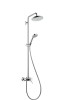 Komplet prysznicowy HANSGROHE CROMA 220 z baterią jednouchwytową, z ramieniem 40cm, chrom 27222000