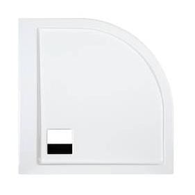 Brodzik półokrągły SANPLAST SPACE 80x80x3cm, akrylowy, biały 615110032001000