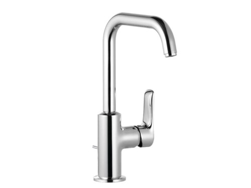 Bateria umywalkowa KLUDI PURE&SOLID wysokoa, bez korka, chrom 340240575