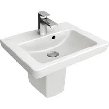 Umywalka VILLEROY&BOCH SUBWAY 2.0 50x40cm, biała ceramicplus 731550R1