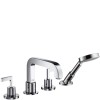 Bateria wannowa AXOR CITTERIO 4-otw., porętła proste, chrom 39446000