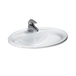 Umywalka blatowa LAUFEN PRO 56x44cm, biała H8139510001041