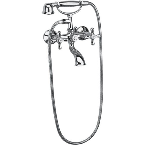 Bateria wannowa FERRO RETRO NEW scienna, chrom XD11