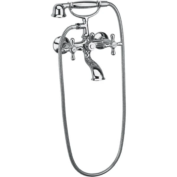 Bateria wannowa FERRO RETRO NEW scienna, chrom XD11