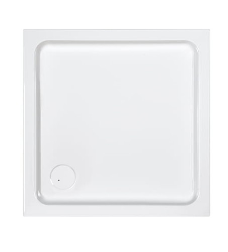 Brodzik kwadratowy SANPLAST FREE LINE 80x80x5cm, biały 615040102001000